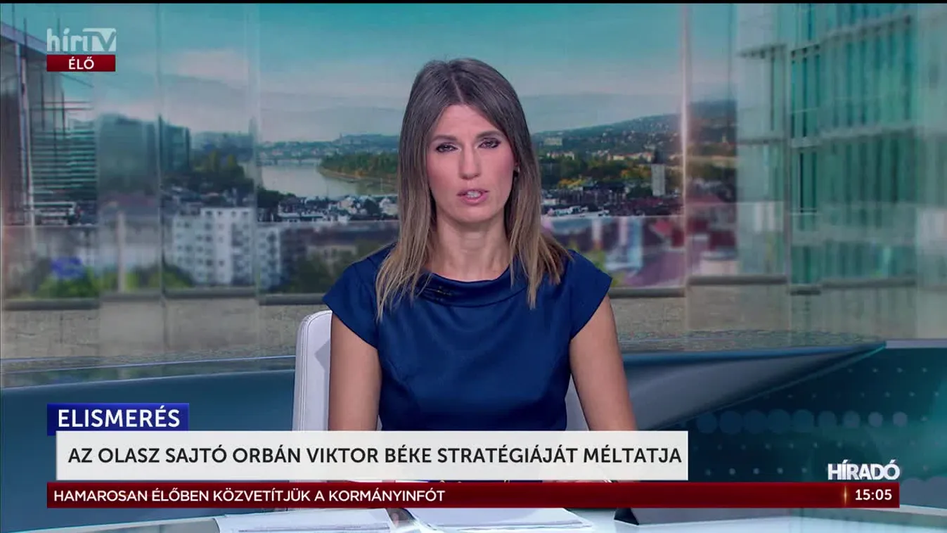 AZ OLASZ SAJTÓ ORBÁN VIKTOR BÉKE STRATÉGIÁJÁT MÉLTATJA