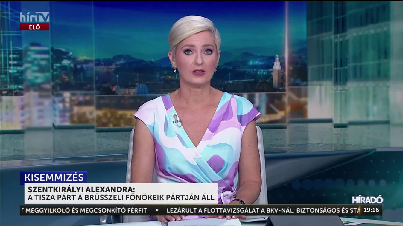 Szentkirályi Alexandra: A Tisza Párt a brüsszeli főnökeik pártján áll