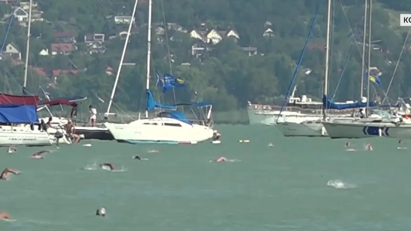 Két halasztás után a hétvégén megtartják a 43. Lidl Balaton–átúszást  + videó