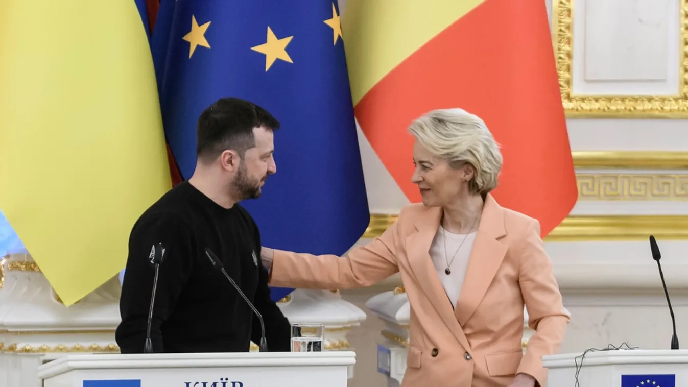 Ursula von der Leyen az igazságos és tartós béke mottójával üzent Donald Trumpnak