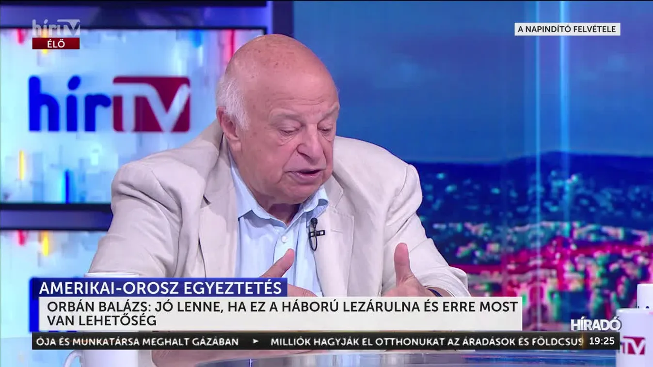 Orbán Balázs: az egyeztetés az egyedüli esélyünk a béke elérése érdekében + videó