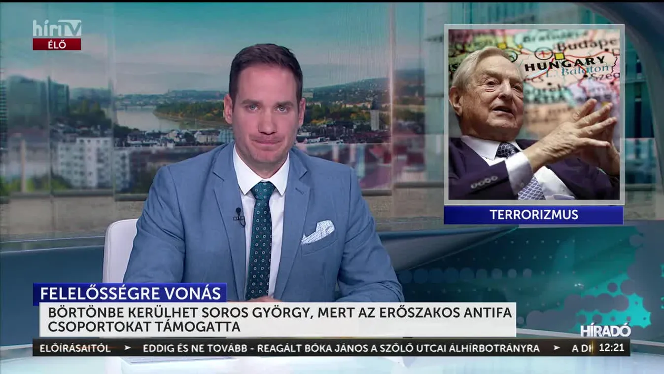 BÖRTÖNBE KERÜLHET SOROS GYÖRGY, MERT AZ ERŐSZAKOS ANTIFA CSOPORTOKAT TÁMOGATTA