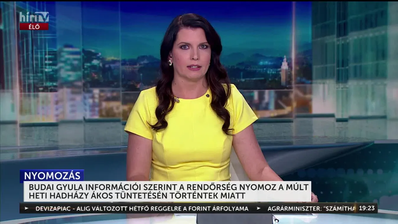 BUDAI GYULA INFORMÁCIÓI SZERINT A RENDŐRSÉG NYOMOZ A MÚLT HETI HADHÁZY ÁKOS TÜNTETÉSÉN TÖRTÉNTEK MIATT