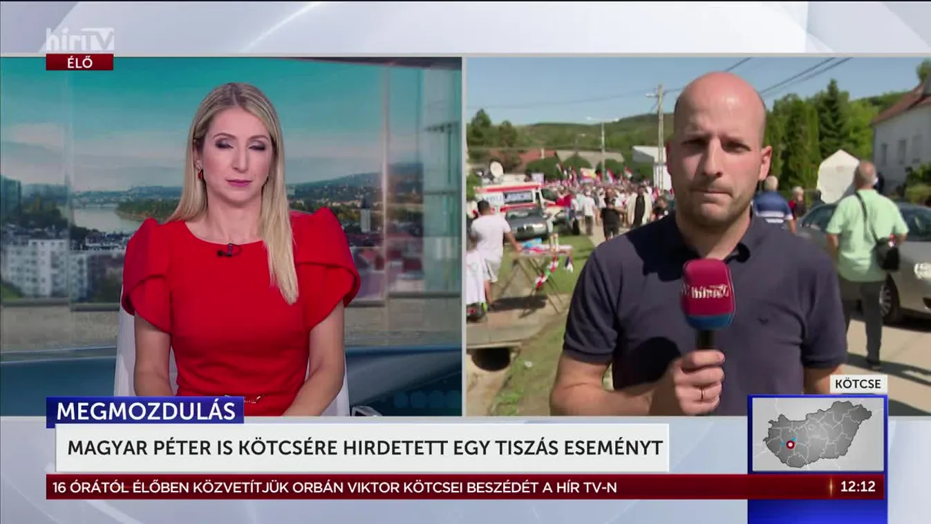 Kötcsére hirdetett tiszás eseményt Magyar Péter