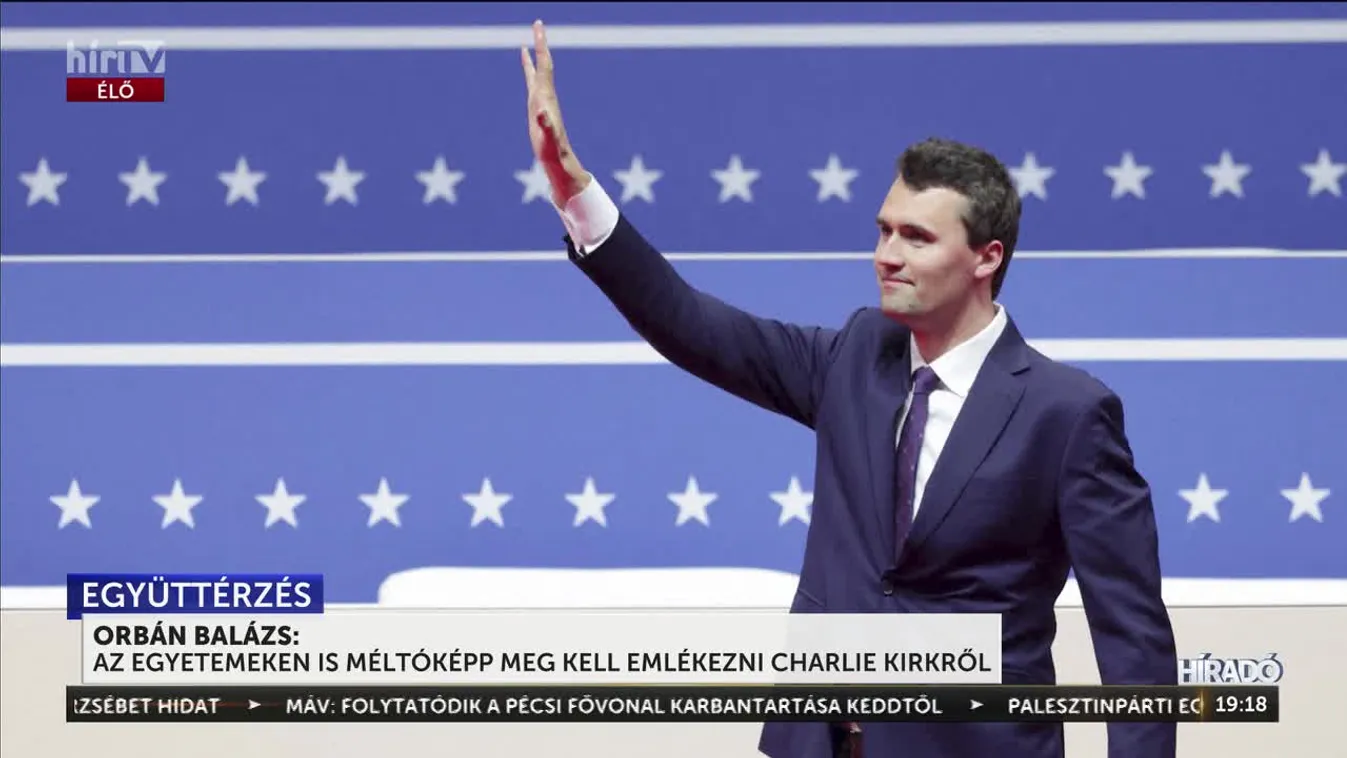 Az egyetemeken is méltóképp meg kell emlékezni Charlie Kirkről