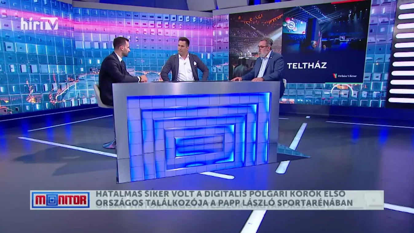 Monitor - Hatalmas siker volt a Digitális Polgári Körök első országos találkozója a Papp László Sportarénában