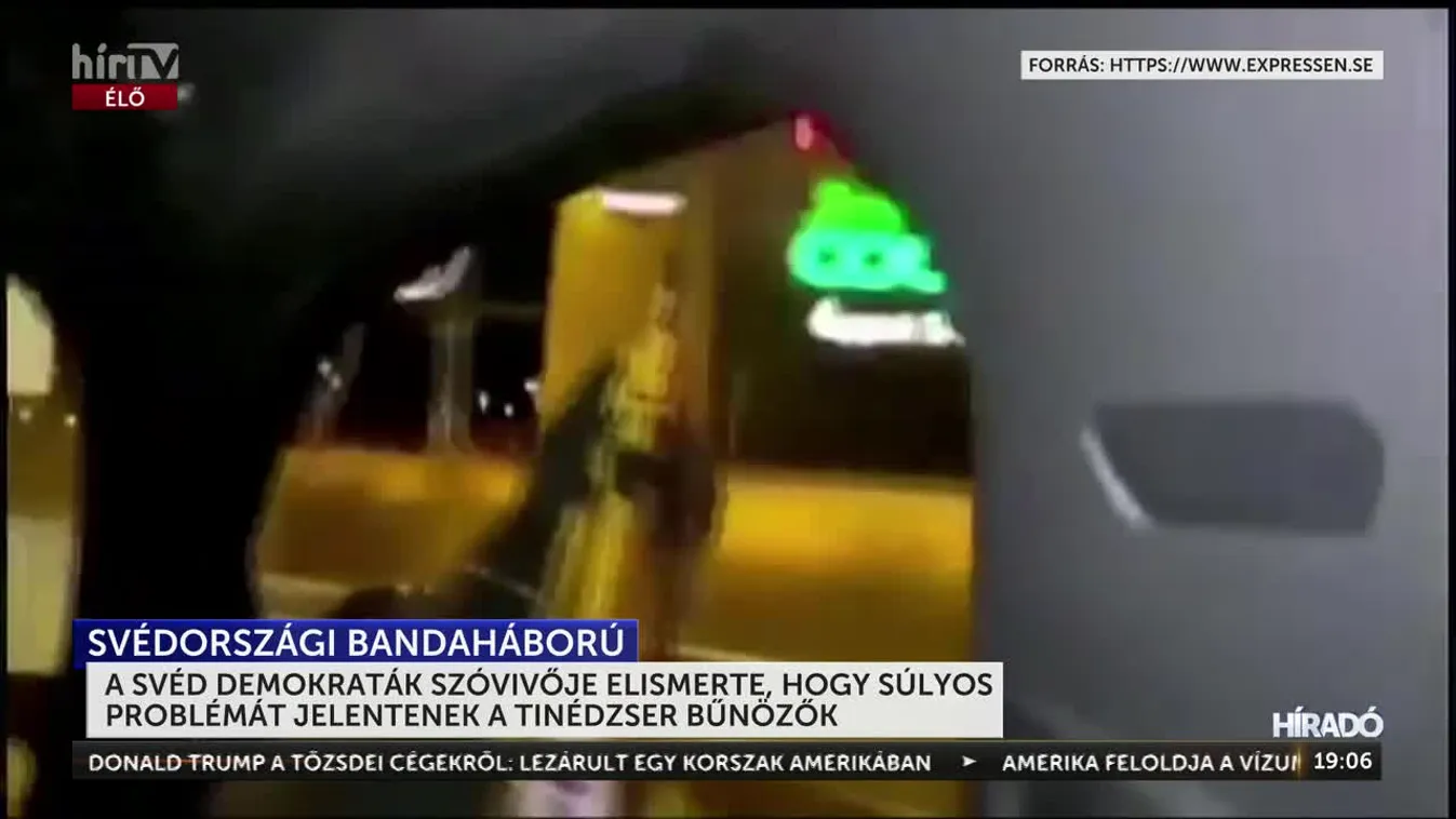 A SVÉD DEMOKRATÁK SZÓVIVŐJE ELISMERTE, HOGY SÚLYOS PROBLÉMÁT JELENTENEK A TINÉDZSER BŰNÖZŐK