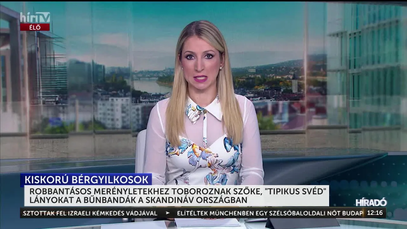 ROBBANTÁSOS MERÉNYLETEKHEZ TOBOROZNAK SZŐKE, "TIPIKUS SVÉD" LÁNYOKAT A BŰNBANDÁK A SKANDINÁV ORSZÁGBAN