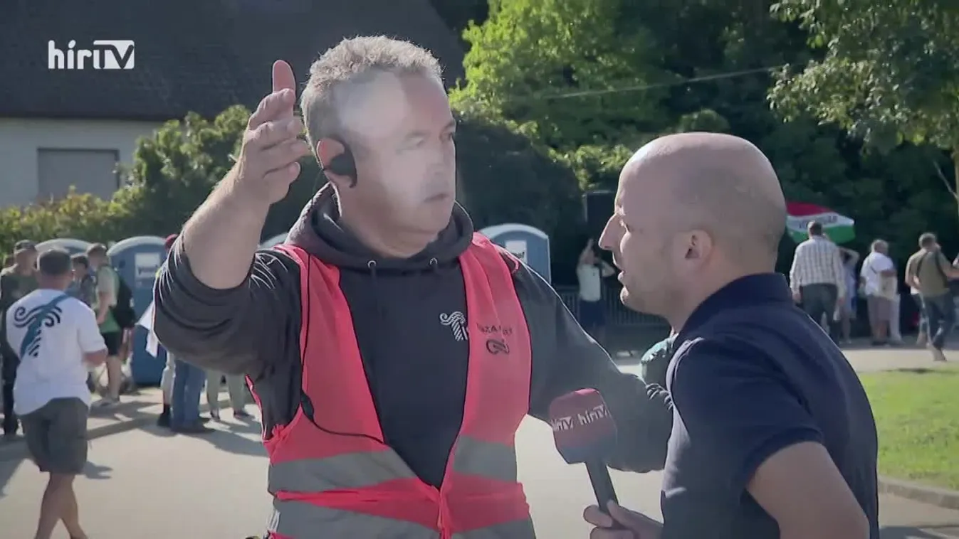 Célpont -  Baloldali szeretetország Magyar Péter körül: akasztás, fenyegetés, lökdösődés + videó