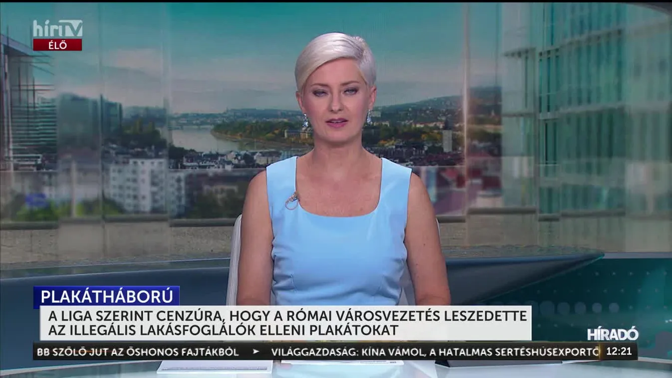 A Liga szerint cenzúra, hogy a római városvezetés leszedette az illegális lakásfoglalók elleni plakátokat