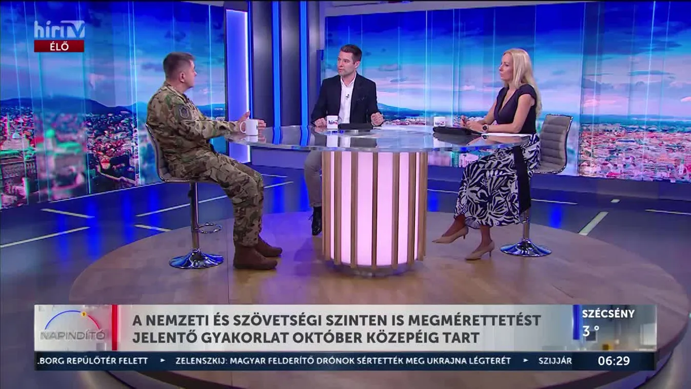 Kiemelten figyel a honvédség, hogy a lakosságot ne zavarja az áthaladó katonai konvoj