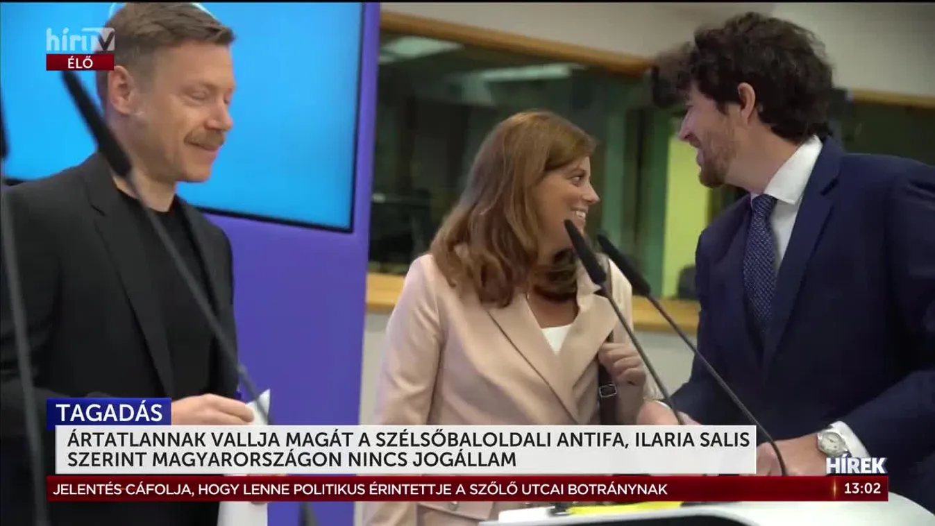 ÁRTATLANNAK VALLJA MAGÁT A SZÉLSŐBALOLDALI ANTIFA, ILARIA SALIS SZERINT MAGYARORSZÁGON NINCS JOGÁLLAM