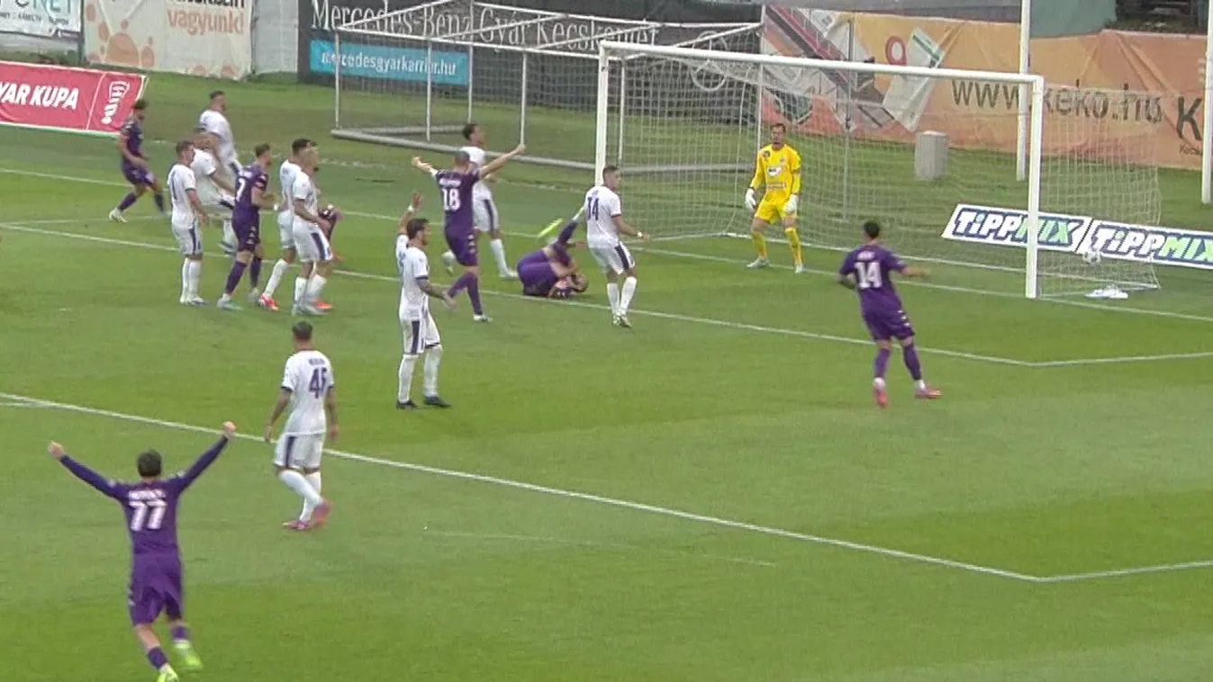 Alulmaradt és búcsúzott a sorozattól az Újpest a lila-fehérek csatájában