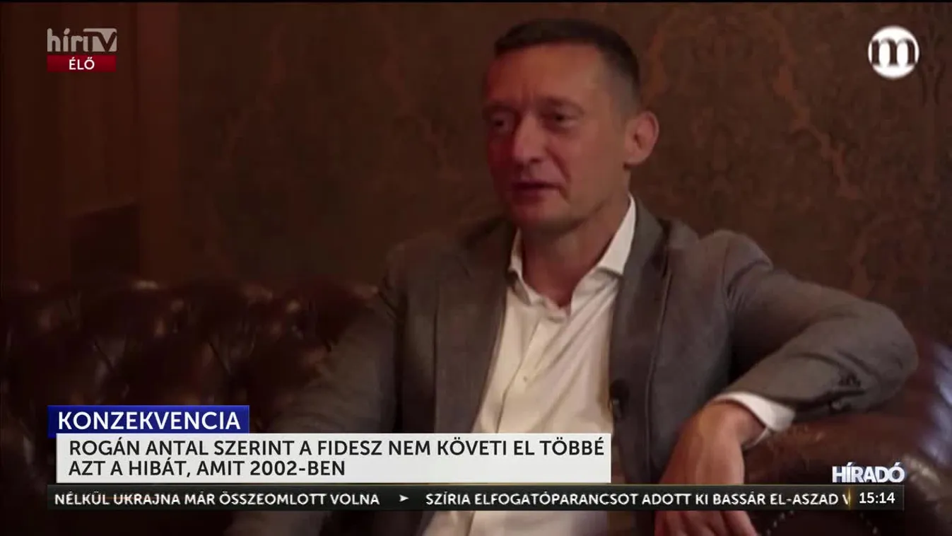 Rogán Antal szerint a Fidesz nem követi el többé azt a hibát, amit 2002-ben