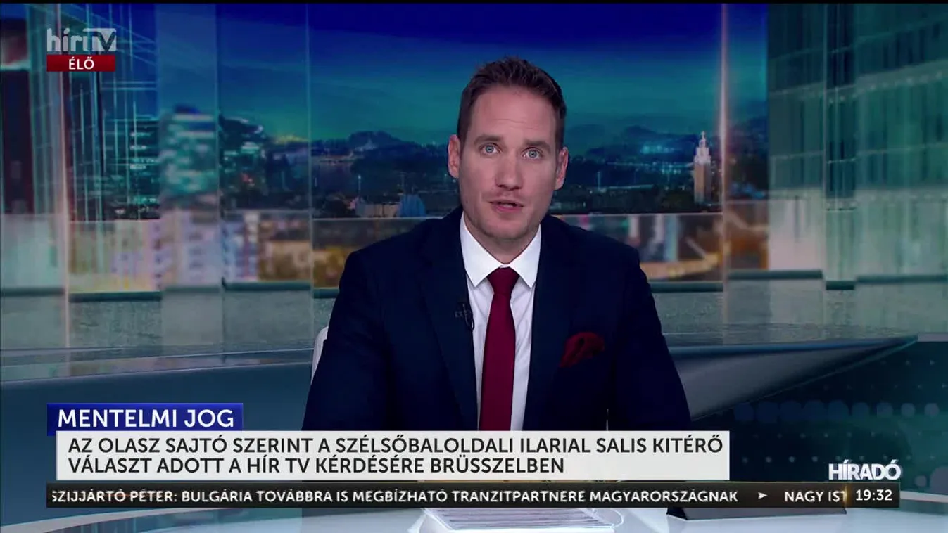 AZ OLASZ SAJTÓ SZERINT A SZÉLSŐBALOLDALI ILARIAL SALIS KITÉRŐ VÁLASZT ADOTT A HÍR TV KÉRDÉSÉRE BRÜSSZELBEN