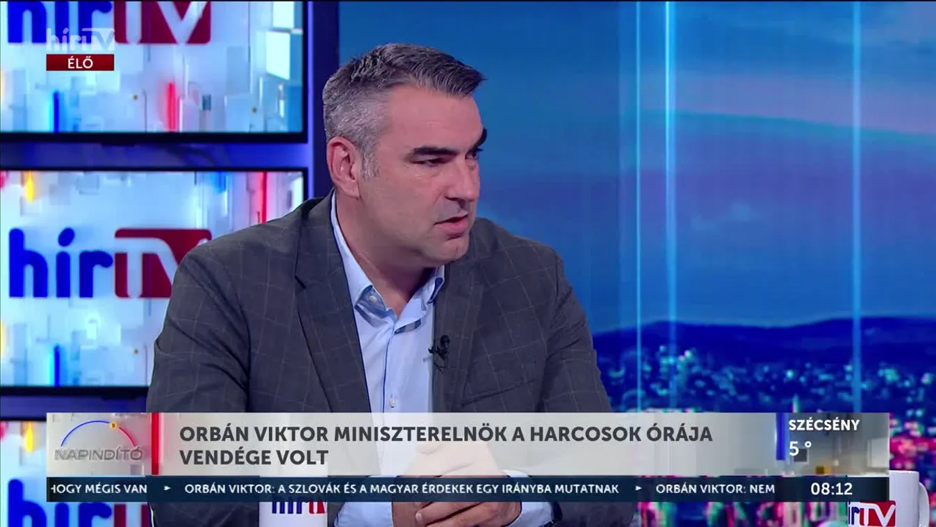 Ifj. Lomnici Zoltán elemzése: Orbán Viktor miniszterelnök a Harcosok órája vendége volt