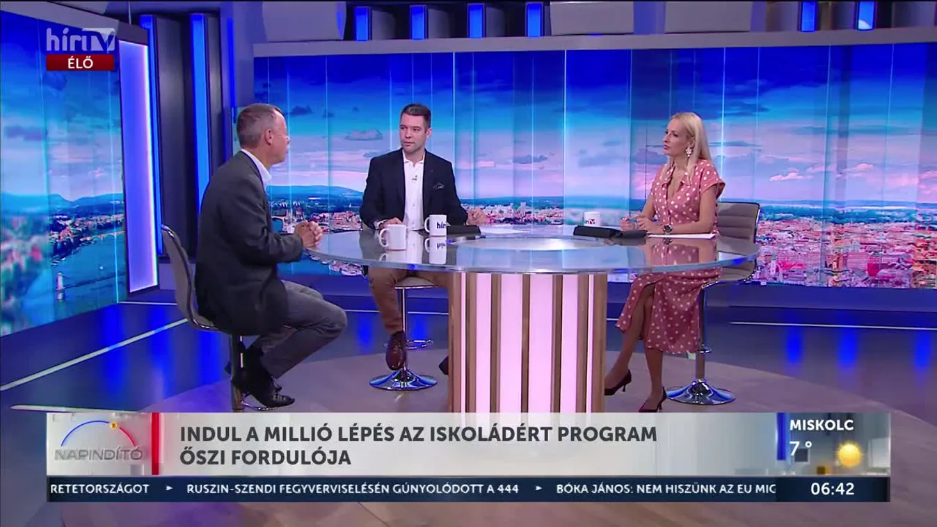 Indul a Millió Lépés Az Iskoládért Program őszi fordulója