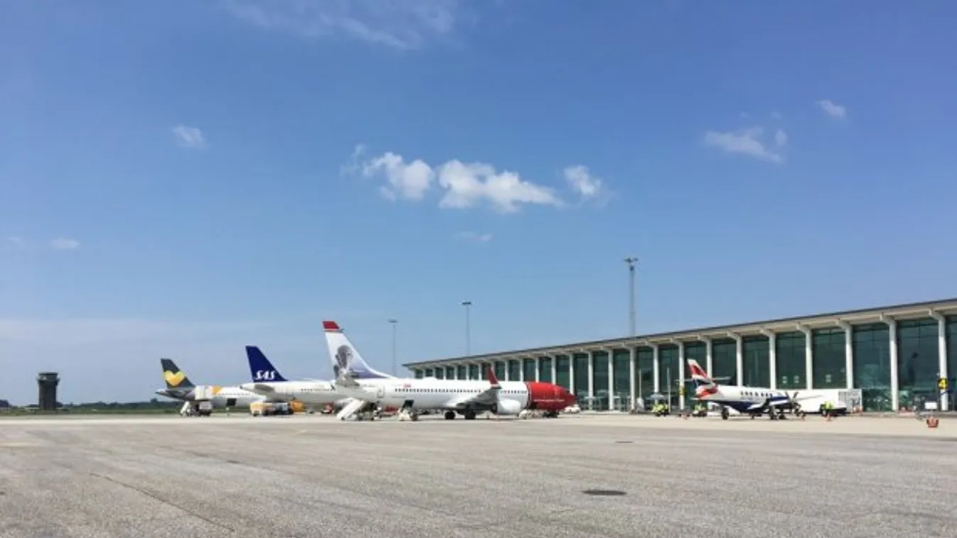 A légtérben megjelent drónok miatt órákra lezárták Dánia Aalborg repülőterét csütörtök hajnalban