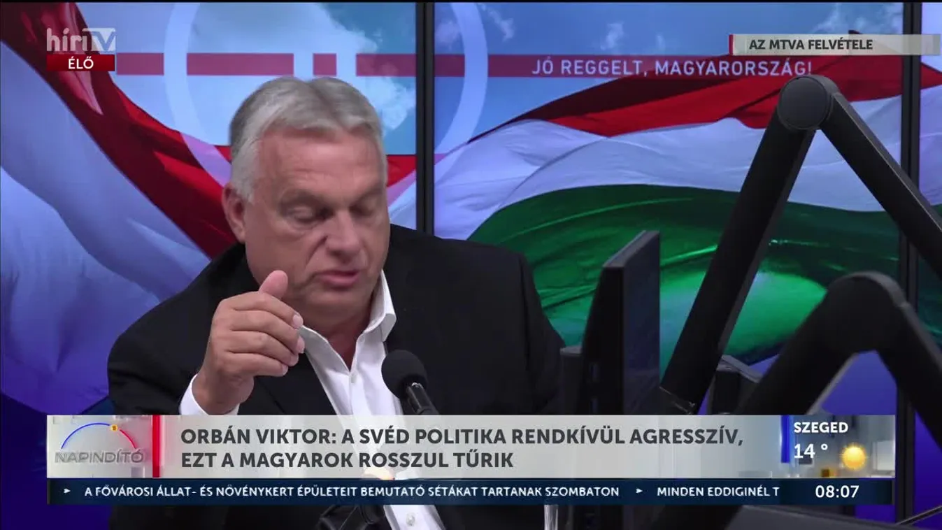 Miniszterelnöki interjú – Elemzés – Ifj. Lomnici Zoltán