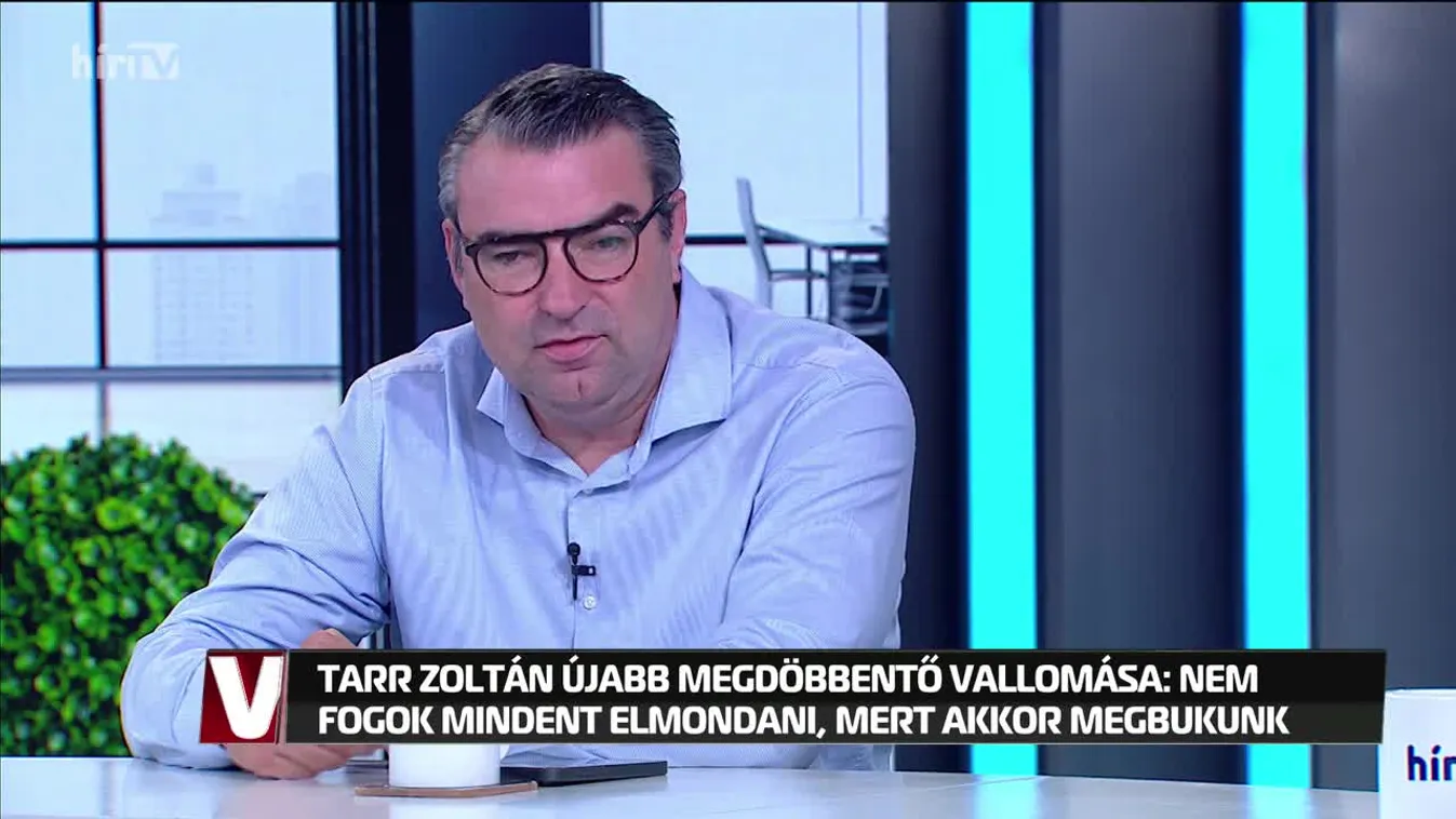 Vezércikk - Tarr Zoltán szerint a Tisza elbukik, ha vezetői igazat mondanak
