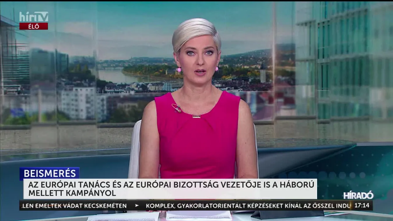 AZ EURÓPAI TANÁCS ÉS AZ EURÓPAI BIZOTTSÁG VEZETŐJE IS A HÁBORÚ MELLETT KAMPÁNYOL