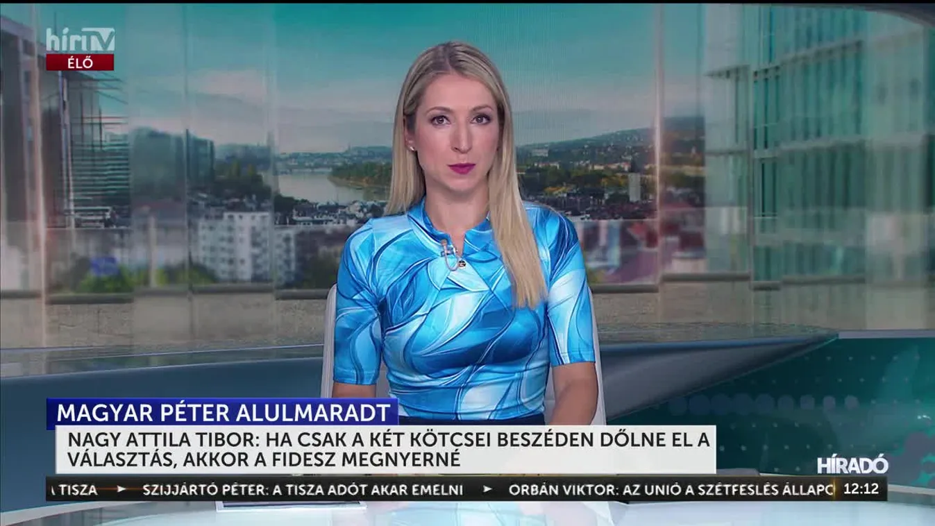 NAGY ATTILA TIBOR: HA CSAK A KÉT KÖTCSEI BESZÉDEN DŐLNE EL A VÁLASZTÁS, AKKOR A FIDESZ MEGNYERNÉ