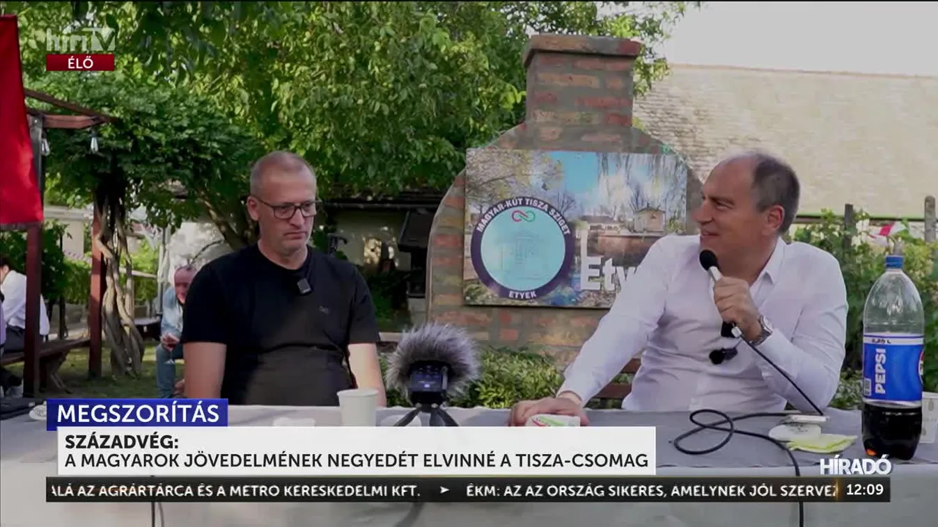 Századvég: A magyarok jövedelmének negyedét elvinné a Tisza-csomag