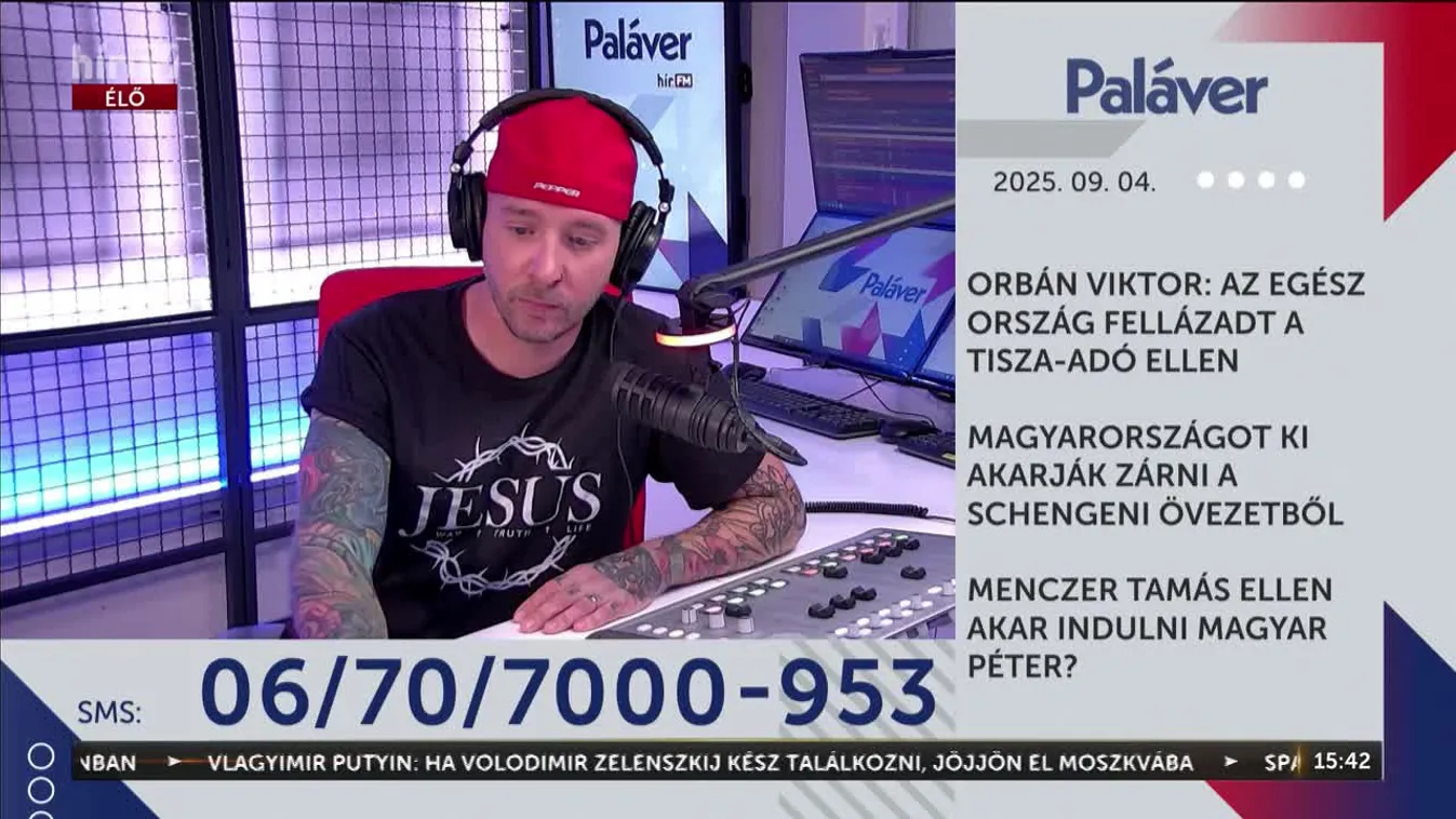 Paláver – Menczer Tamás ellen akar indulni Magyar Péter?