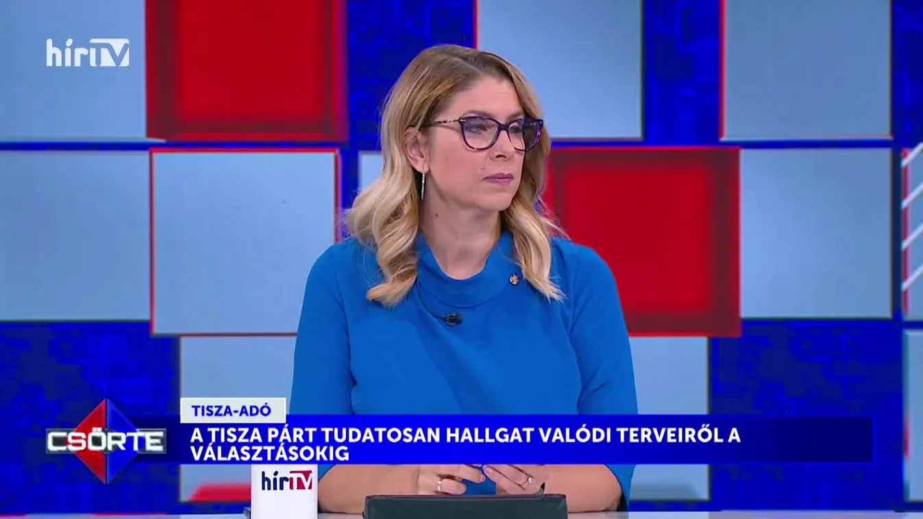 Csörte - Kiderült, hogy a Tisza Párt progresszív adóemelésre készü