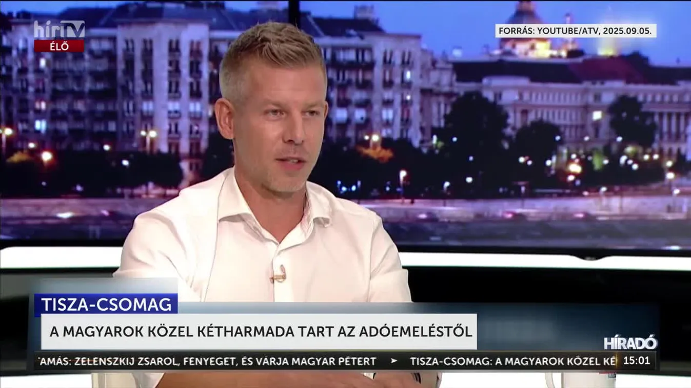 A MAGYAROK KÖZEL KÉTHARMADA TART AZ ADÓEMELÉSTŐL