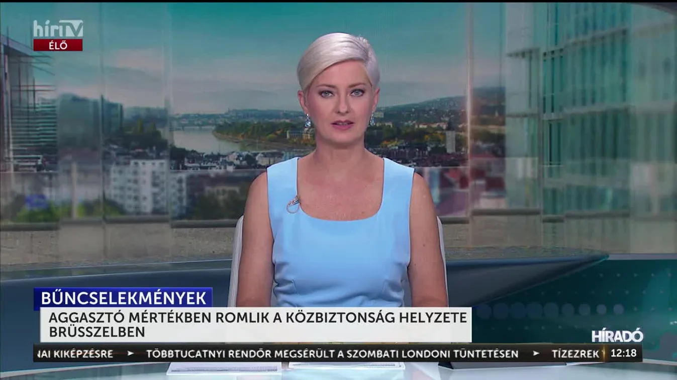 Aggasztó mértékben romlik a közbiztonság helyzete Brüsszelben