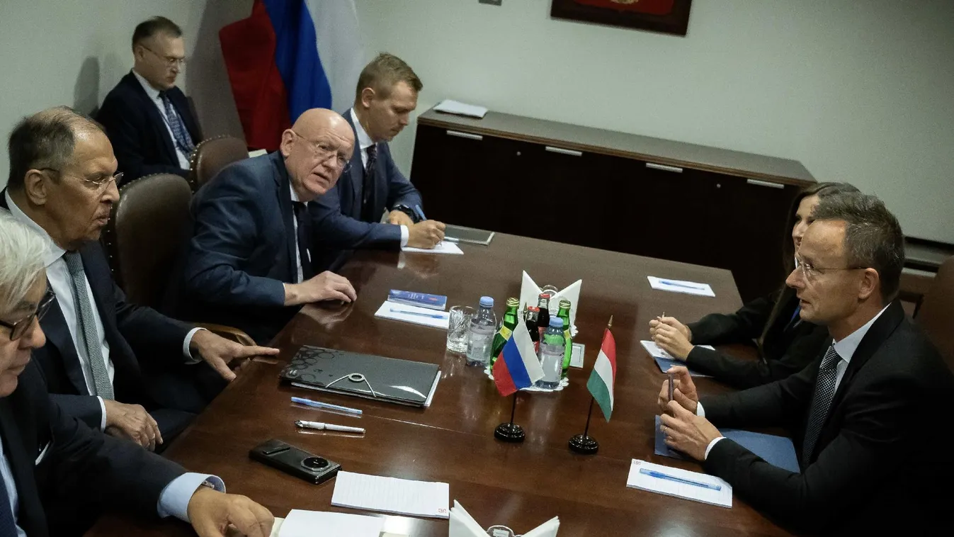 „Oroszország megbízható partner az energiaszállítások területén" – Szergej Lavrovval tárgyalt Szijjártó Péter New Yorkban