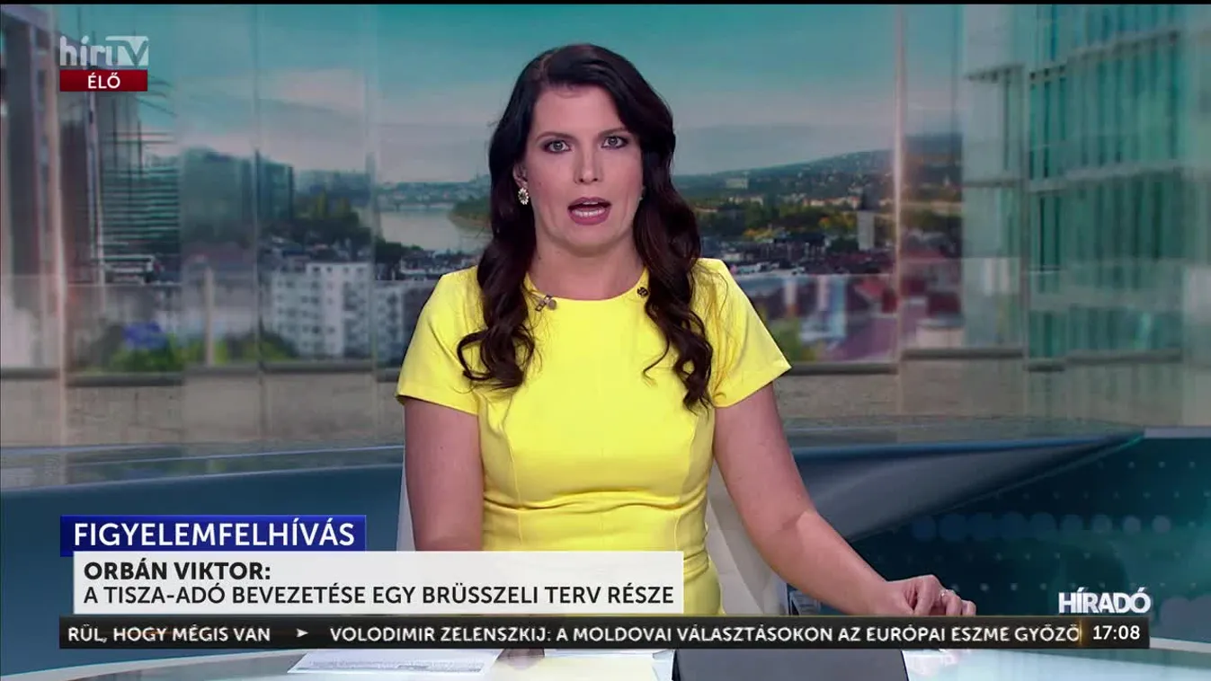 Orbán Viktor: A Tisza-adó bevezetése egy brüsszeli terv része