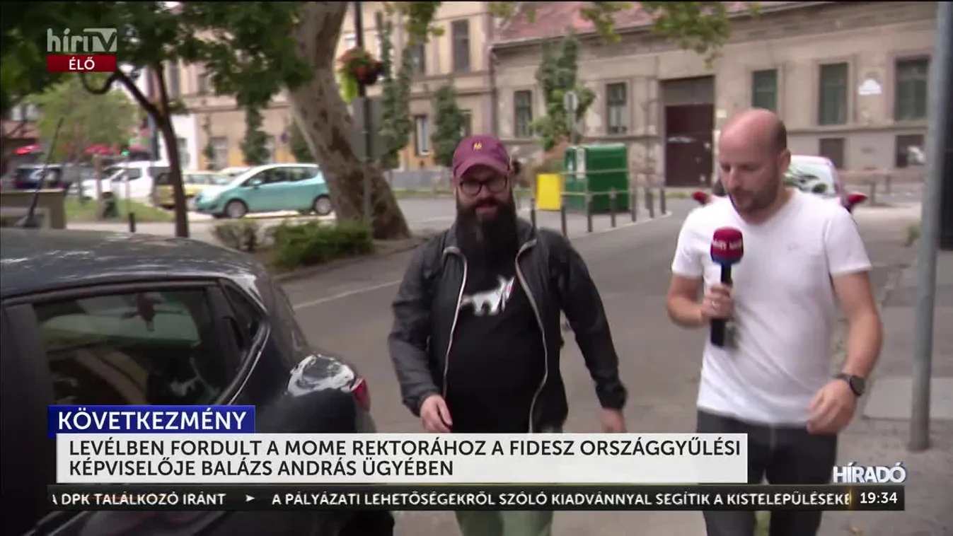LEVÉLBEN FORDULT A MOME REKTORÁHOZ A FIDESZ ORSZÁGGYŰLÉSI KÉPVISELŐJE BALÁZS ANDRÁS ÜGYÉBEN