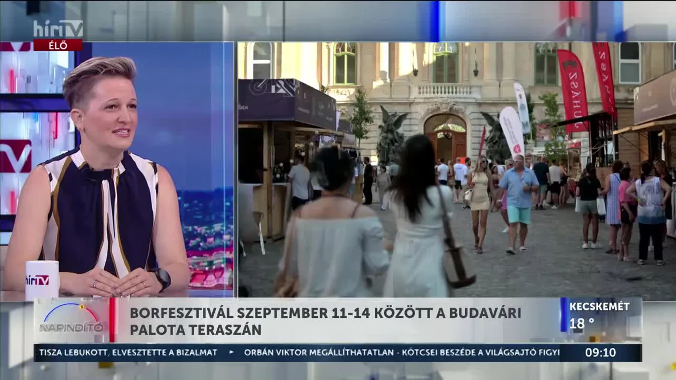 BORFESZTIVÁL SZEPTEMBER 11-14 KÖZÖTT A BUDAVÁRI PALOTA TERASZÁN