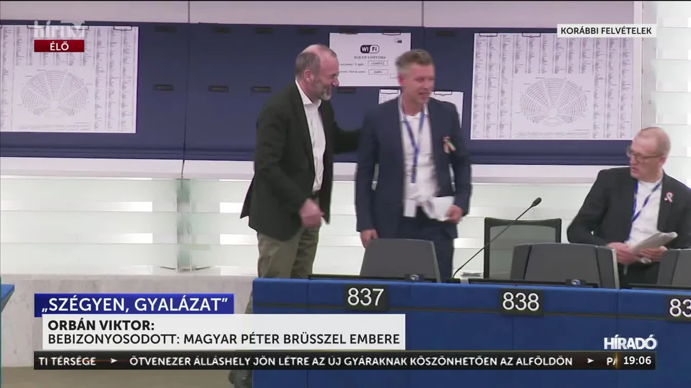Orbán Viktor: bebizonyosodott, hogy a Tisza Párt elnöke Brüsszel fogott embere + videó