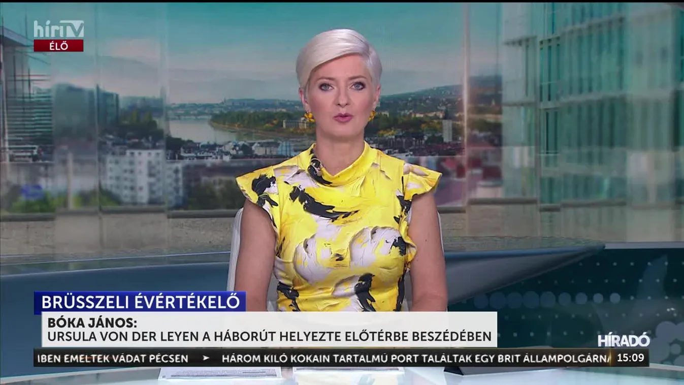 Egy háborús beszédet mondott Ursula von der Leyen az európai évértékelőjén