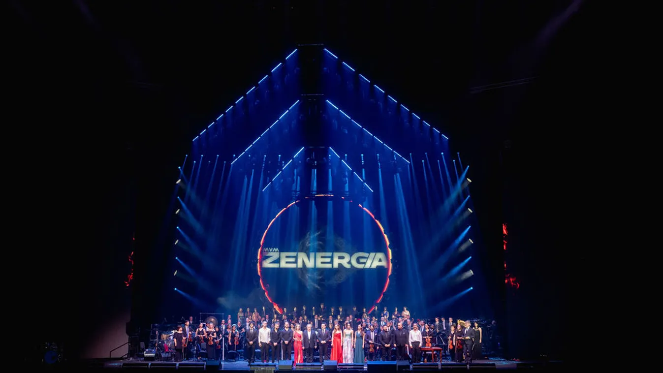 Klasszikus és könnyűzenei művek egyedi átirataival ünnepelt a jubileumi MVM ZENERGIA a Sportarénában