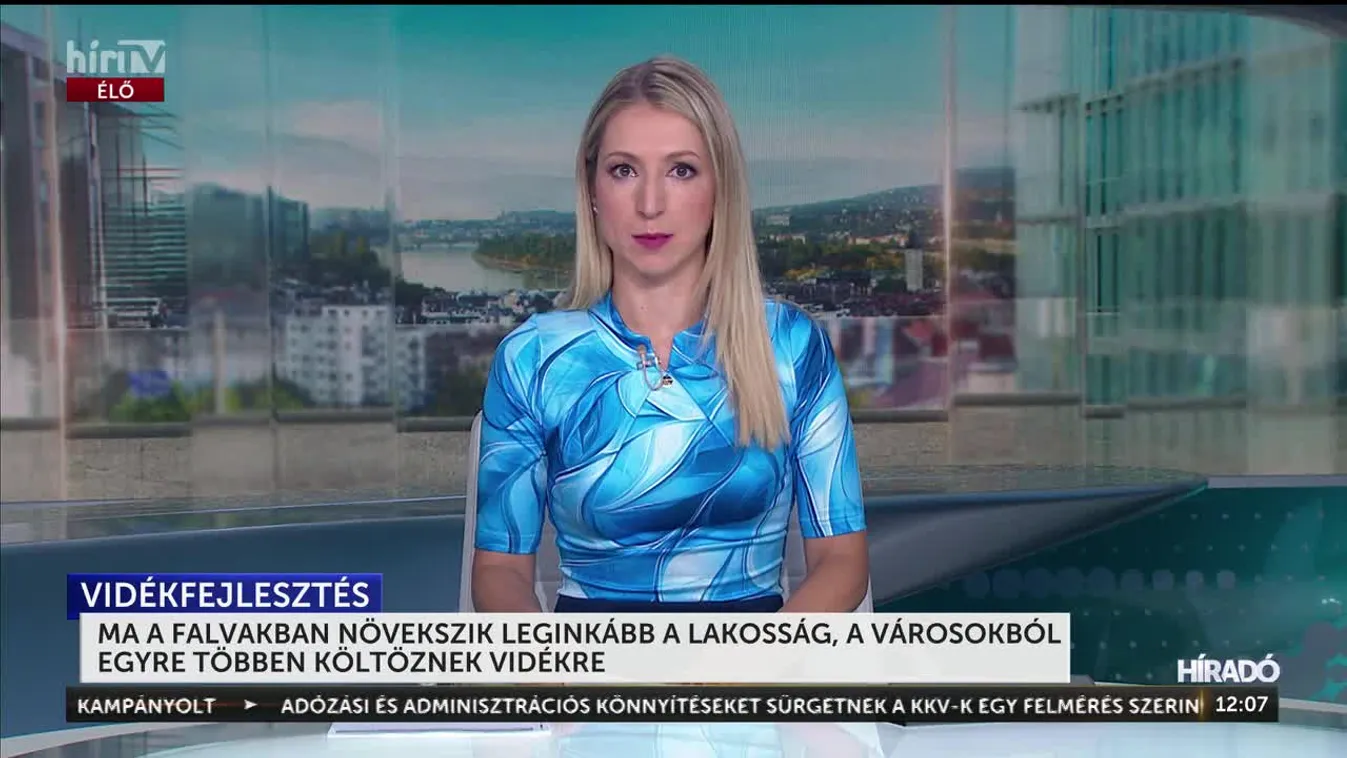 MA A FALVAKBAN NÖVEKSZIK LEGINKÁBB A LAKOSSÁG, A VÁROSOKBÓL EGYRE TÖBBEN KÖLTÖZNEK VIDÉKRE