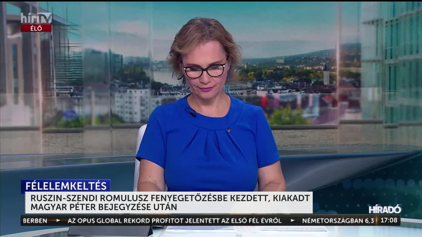 RUSZIN-SZENDI ROMULUSZ FENYEGETŐZÉSBE KEZDETT, KIAKADT MAGYAR PÉTER BEJEGYZÉSE UTÁN