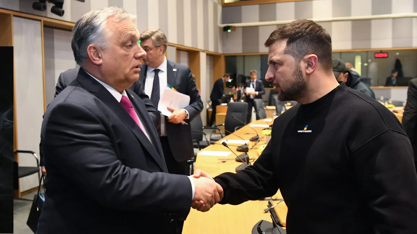 A magyar kormányfő, Orbán Viktor szerint Zelenszkij Ukrajnája, a NATO és az EU támogatása nélkül már rég összeomlott volna