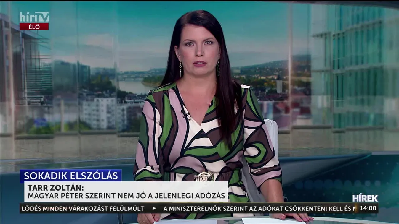 Tarr Zoltán: Magyar Péter szerint nem jó a jelenlegi adózás