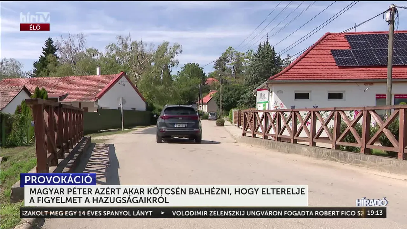 Kötcse csendjét feldúló ellenzékiek: A Tisza Párt balhéval zavarja meg a nyugalmat + videó