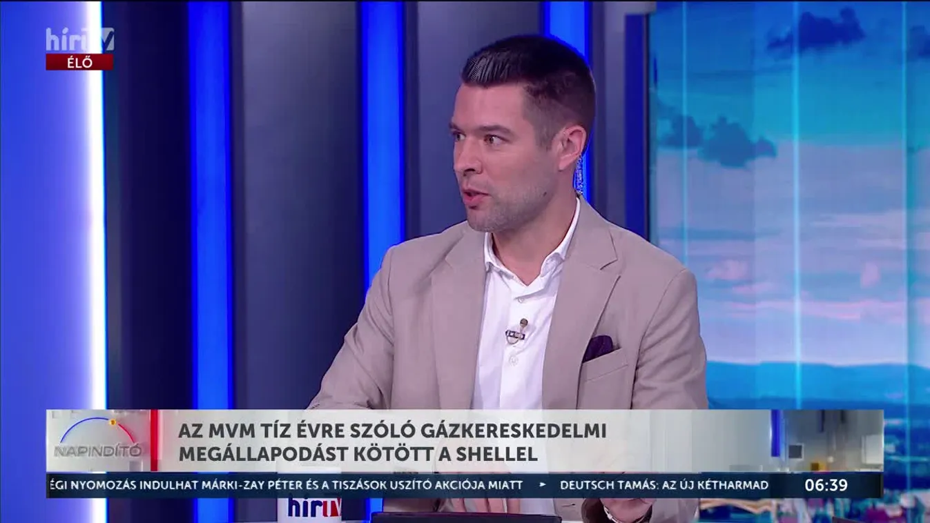 Az MVM tíz évre szóló gázkereskedelmi megállapodást kötött a Shellel