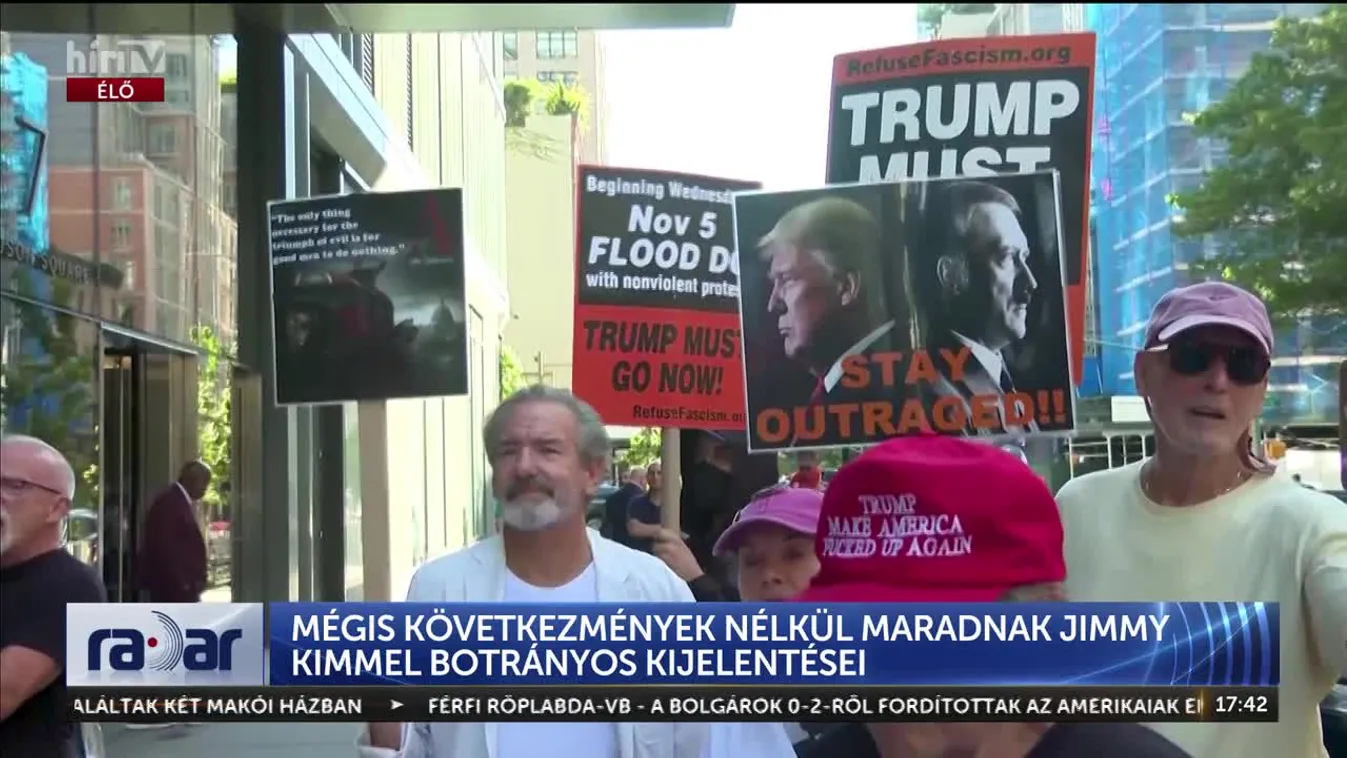 Radar - Jimmy Kimmel súlyos szavai után rúgják ki az emberek tömegét: itt az újabb háború az ABC-nél + videó