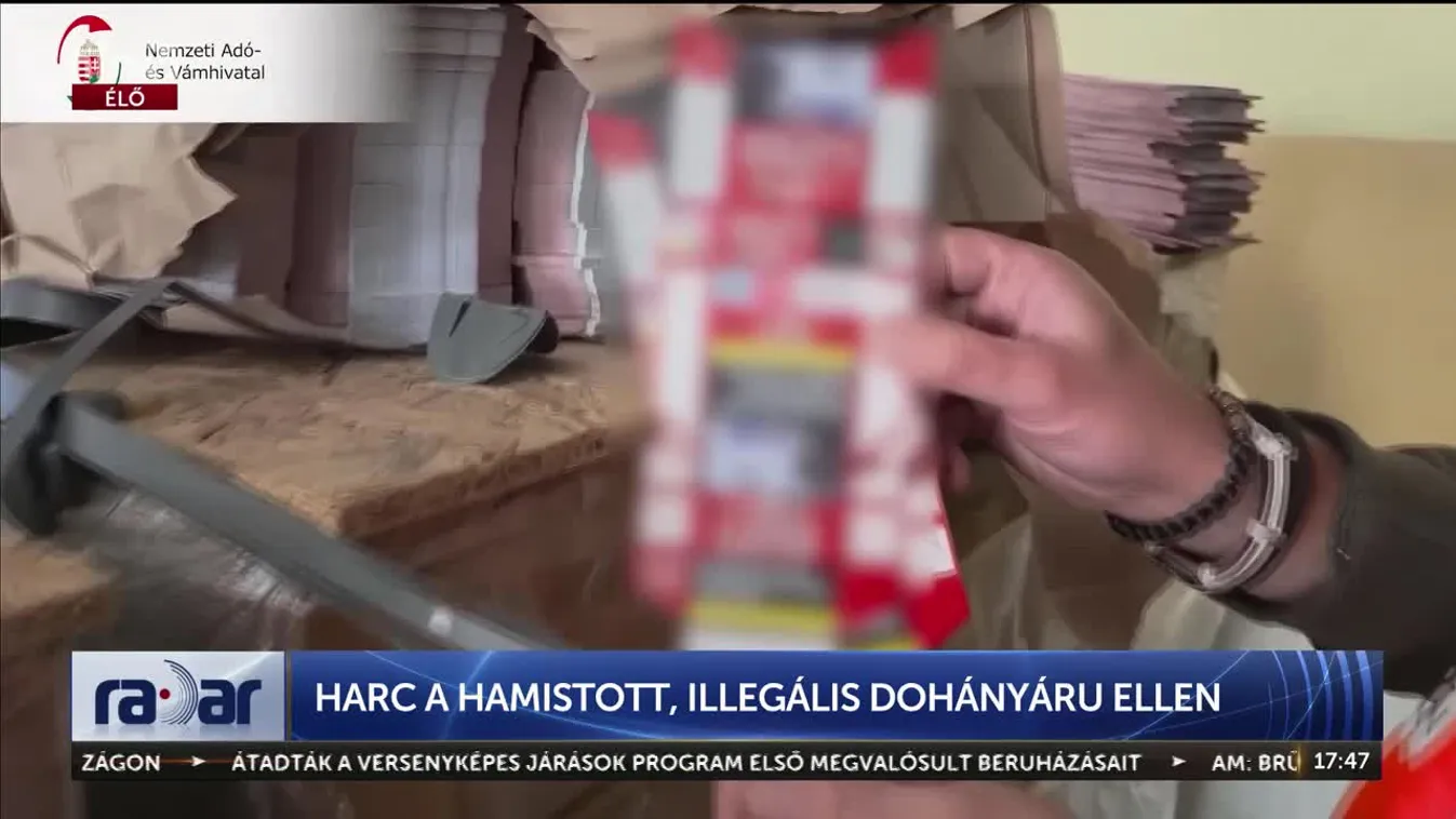 Radar - Harc az illegális dohányárú ellen  + videó