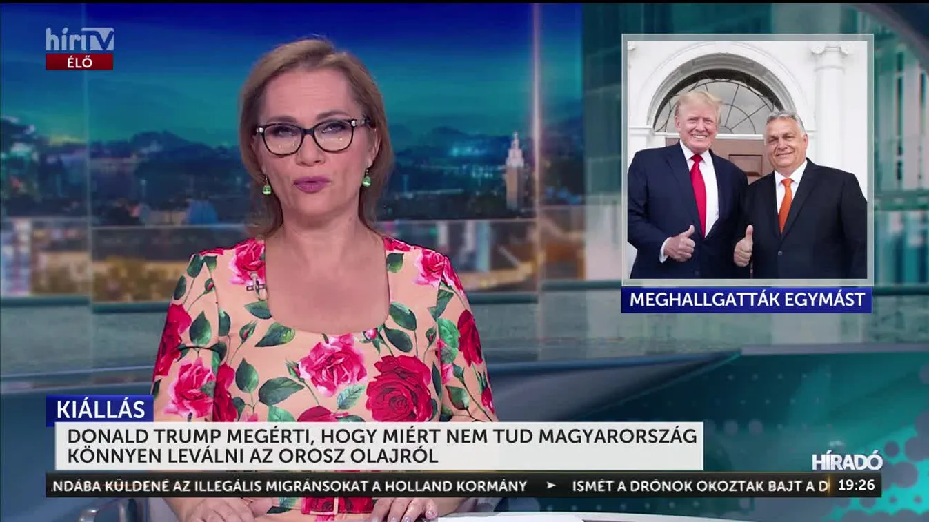 Trump megérti, hogy miért nem tud Magyarország könnyen leválni az orosz olajról