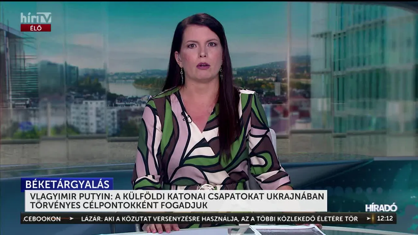 VLAGYIMIR PUTYIN: A KÜLFÖLDI KATONAI CSAPATOKAT UKRAJNÁBAN TÖRVÉNYES CÉLPONTOKKÉNT FOGADJUK