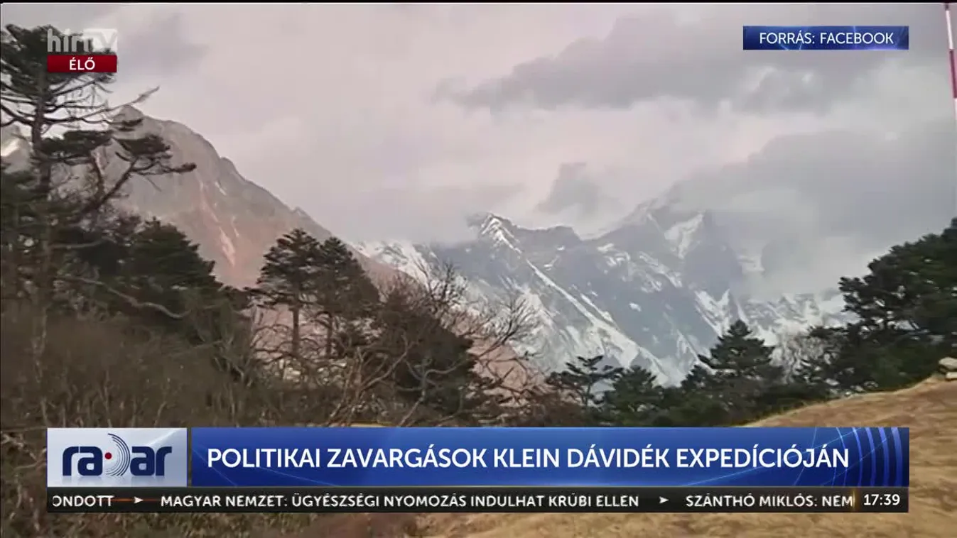 Radar - POLITIKAI ZAVARGÁSOK KLEIN DÁVIDÉK EXPEDÍCIÓJÁN