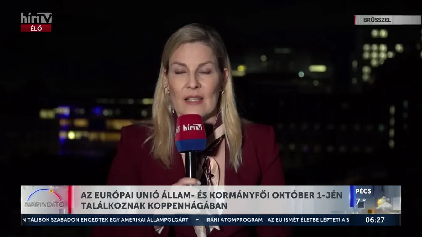 Az Európai Unió állam- és kormányfői október 1-jén találkoznak Koppenhágában